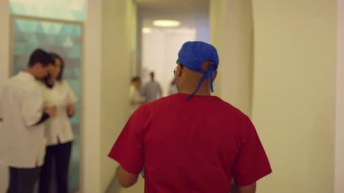 Hospital Hallway Walk