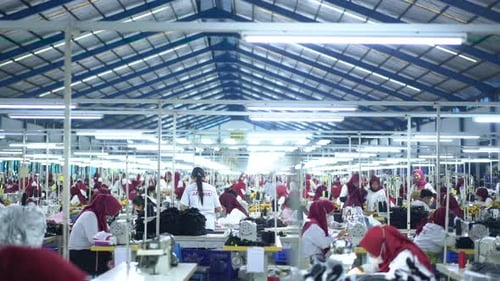 Nähfabrik in Klaten