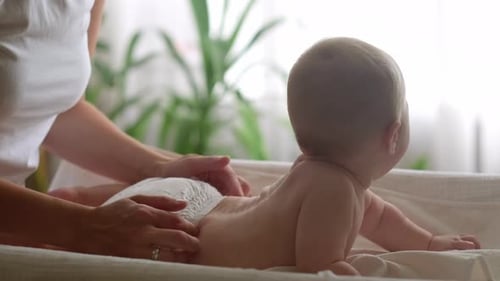 Gentle Infant Massage at Home by Mother