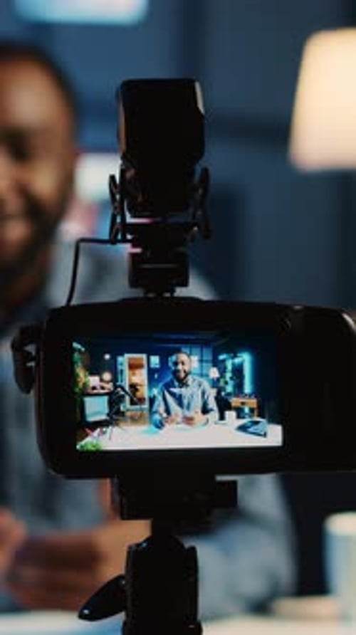 Vertical Video Professional Content Recording Camera