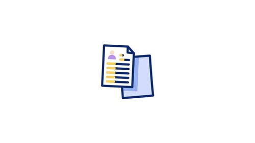 Documents Animated Icon