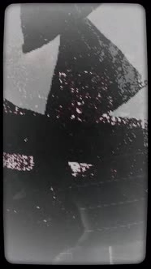 Grunge Doted Screen Vertical Overlay