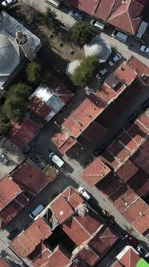 House Roofs Urban Pattern