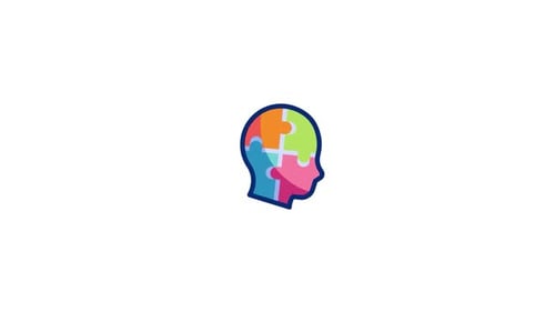 Icono animado de rompecabezas