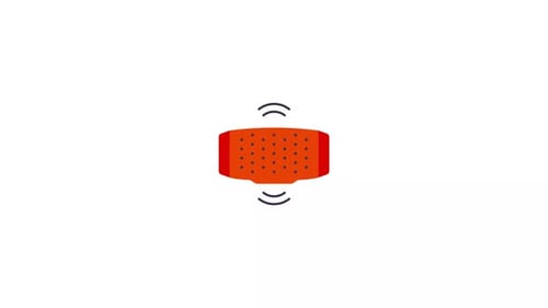 Icon-Animation für tragbare Lautsprecher