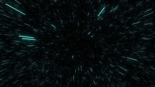 Seamless Loop Wormhole Straight Through Time and Space Warp Straight Ahead Through This Science