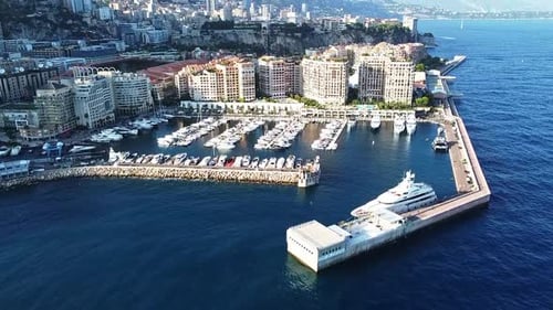 Cap D'Ail Marina, magnificent yachts, famous, rich lifestyles, tourism