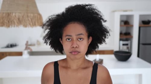 Young Adult Portrait in Bright Home Interior