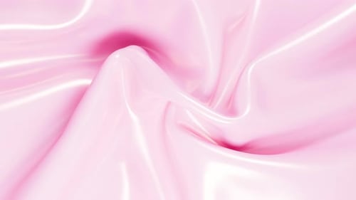 Smooth Pink Liquid Flow Abstract Background Animation