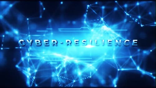 Cyber Resilience Words On Digital Technology Plexus