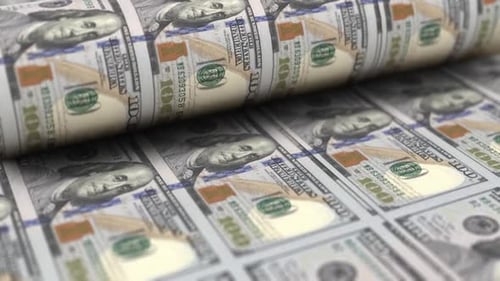 USD Money Banknotes Printing