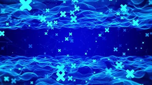 Cross Sign Technology Background Loop