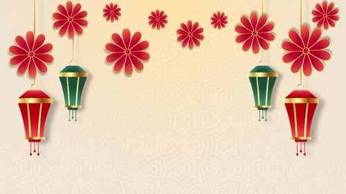 Schöner glücklicher chinesischer Neujahrs-Hintergrund