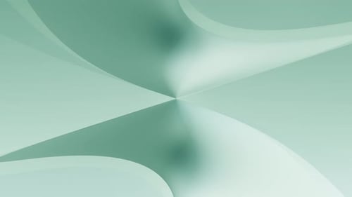Clean Light Green Abstract Looped Background
