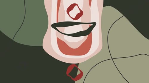 Minimal Abstract Animated Background