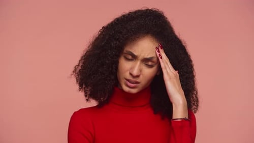 Adult Woman Suffering with Headache