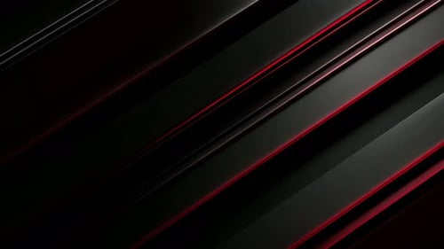 Dynamic Red Lines Abstract Motion Background