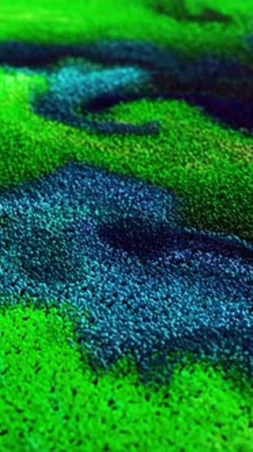 Dynamic Abstract Particle Field Fluid Animation Background