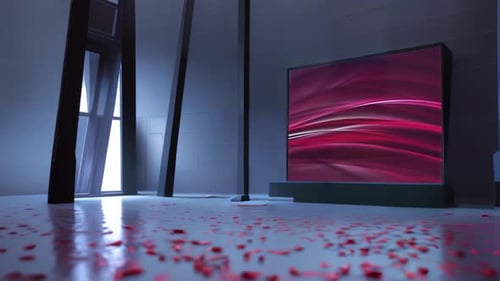 News TV Studio Set - Virtual Green Screen Background Loop: A Versatile and Engaging Backdrop