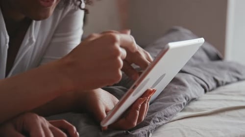 Lesbian Couple Doin Online Shopping