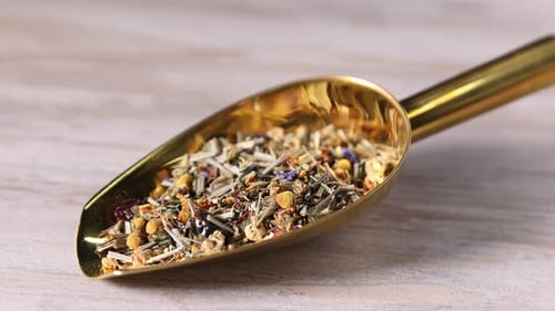 Golden Spoonful of Herbal Tea, Dry Ingredients
