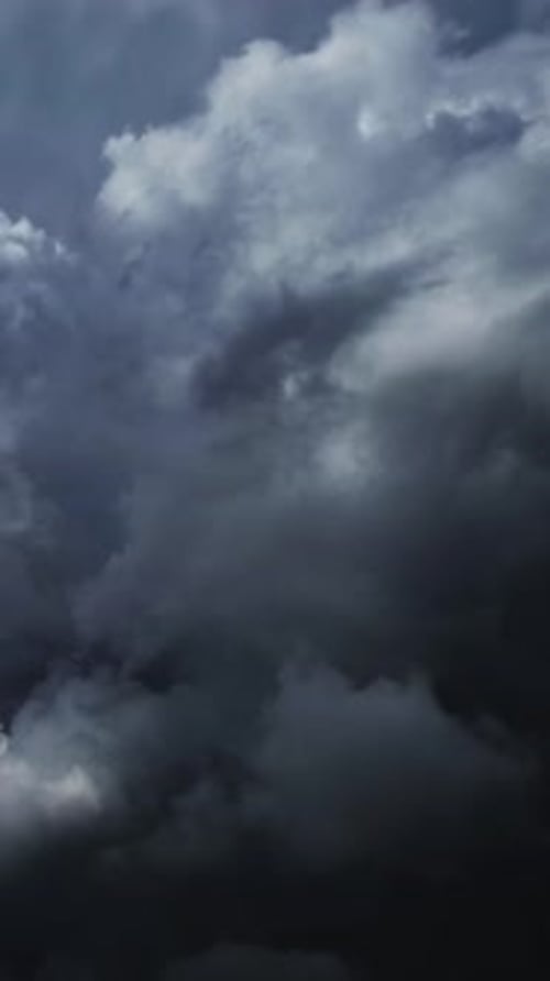 Dark Storm Clouds Moving