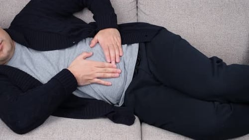 Man Abdominal Pain