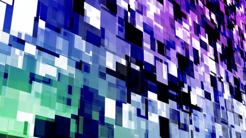 Abstract Blue Gradient Tech Animated Background