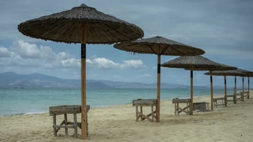 Maragkas Beach in Naxos