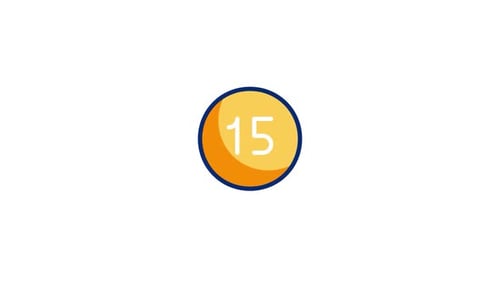 Fifteen Animated Icon