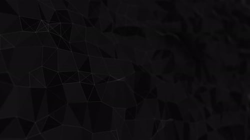 Abstract Geometric Polygonal Network Background Loop