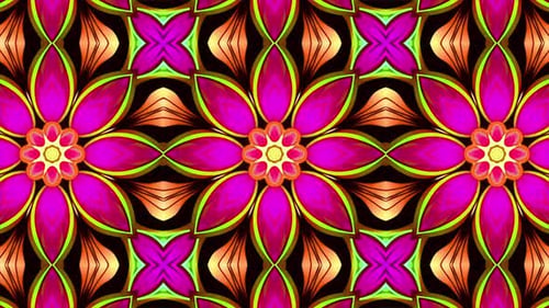 Psychedelischer Farbwirbelwind