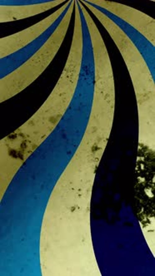 Cinematic Grunge Sunburst Swirl Animation