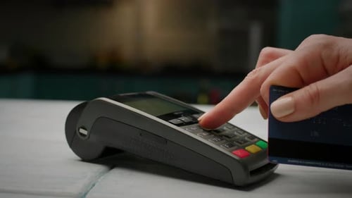 Credit Card Payment Using Terminal