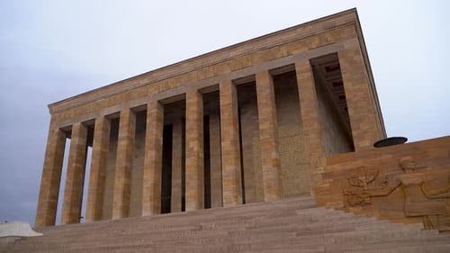Mausoléu de Mustafa Kemal Ataturk 4K