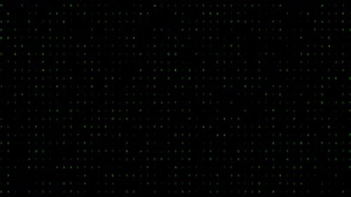 Données numériques Internet haut débit Technologie future Style matriciel Numéros de code binaires Rain Binary