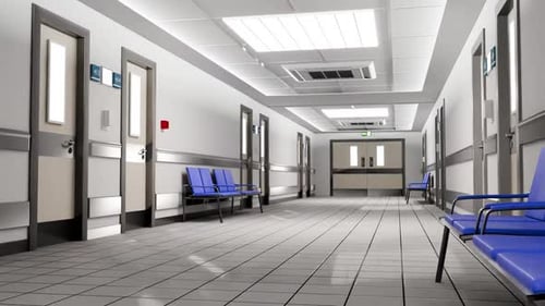 Hospital corridor