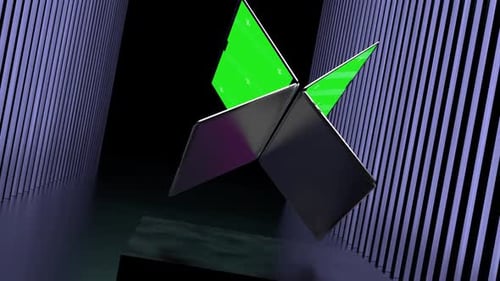 Laptop Mockup With Green Screen