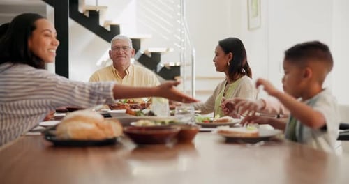 Family Togetherness at Mealtime