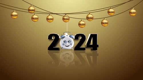 New Year Animation Background