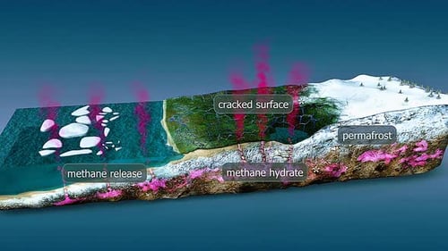 Derretimiento de las capas de hielo