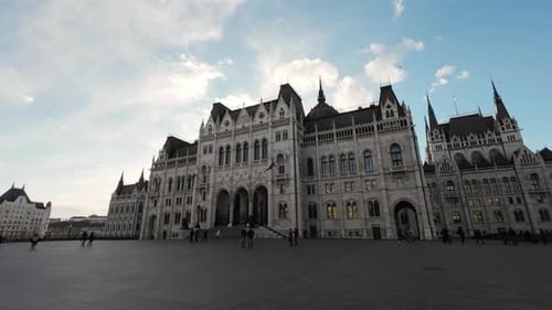 Hungarian Parliament Building in Budapest Hungary