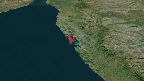 Mumbai On Map 4K