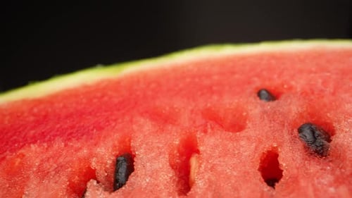 Watermelon in macro video