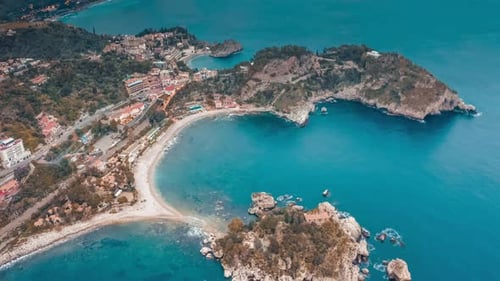 Town Building Next To The Coast