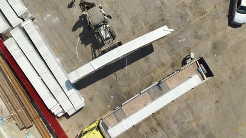 Aerial View Progress Unveiled Final Touches on Commercial Complex Construction