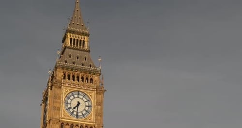 Vista aproximada do Big Ben, Londres, Reino Unido