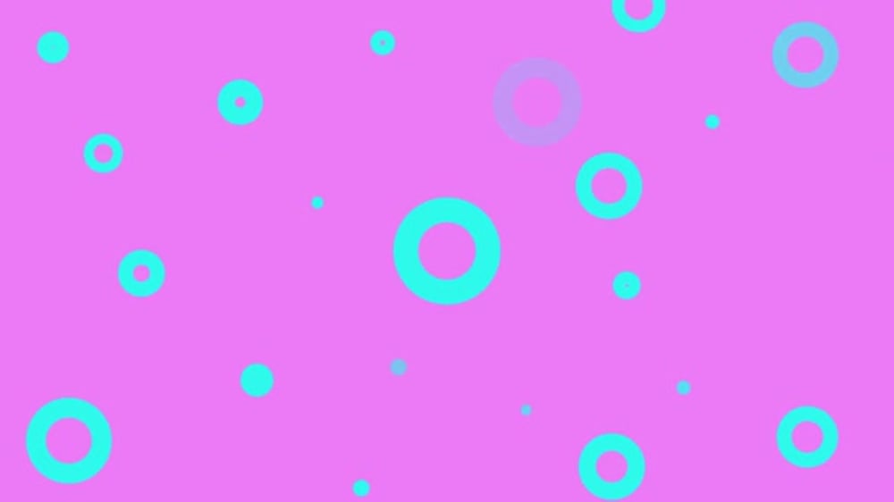 Blue circles on a Pink Background Loop, Backgrounds Motion Graphics ft ...