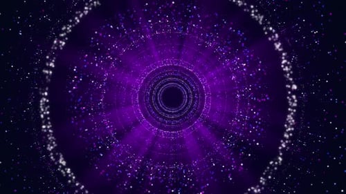 Sphere Tunnel Oscar Award Ceremony Event Tunnel New Year Events Digital Particles Dots Line Twist