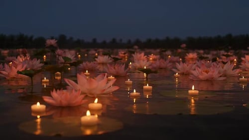 Étang au lotus sacré